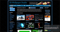 Desktop Screenshot of 3dwallpaperstudio.com